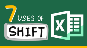 7 uses of SHIFT key in Excel blows your mind