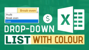 How to Create Drop Down List with Color (Excel)