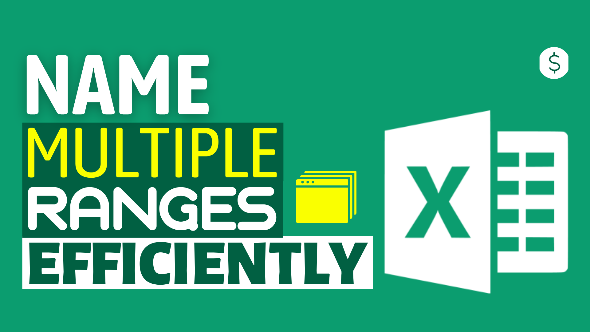 How To Name Multiple Single Cells In Excel Dollar Excel 