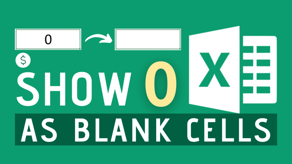 how-to-show-zeros-as-blank-cells-in-excel-dollar-excel