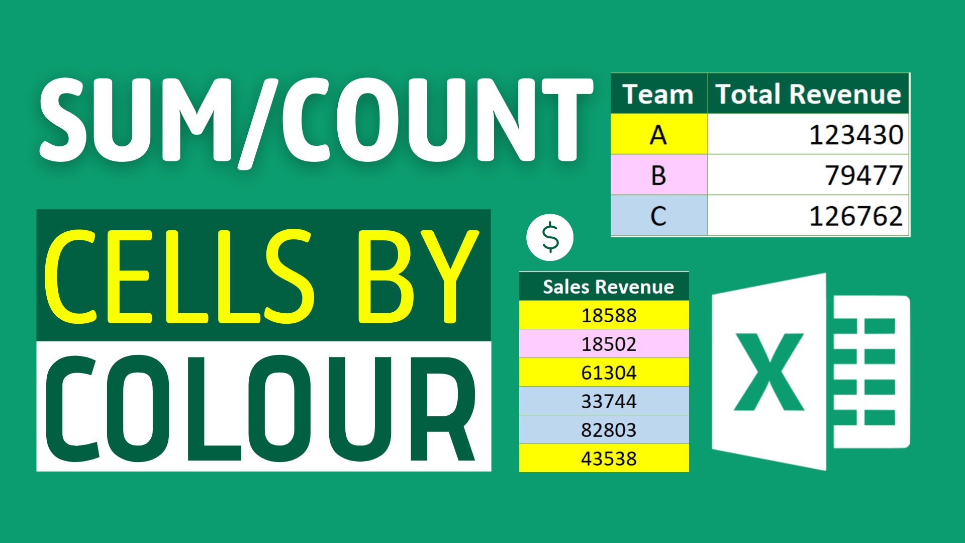 How to Sum and Count Cells by Color in Excel?