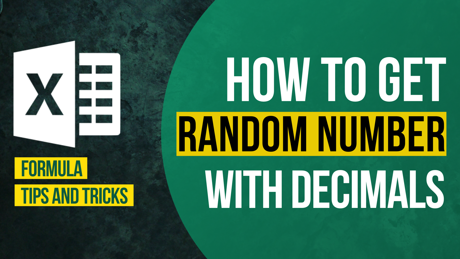 How to generate random numbers with decimals