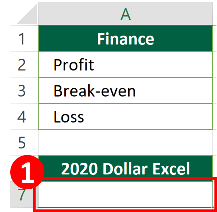 Select cell to validate