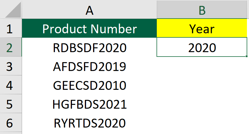 An example of how Ctrl E retrieve data from cells 1