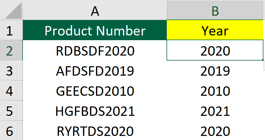 An example of how Ctrl E retrieve data from cells 2