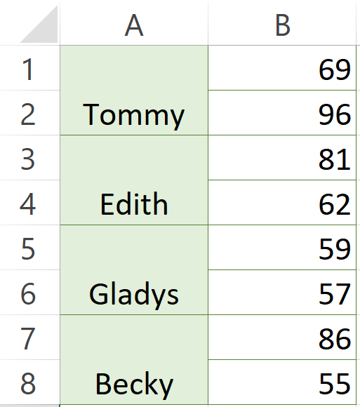 Merge Merging Cells Accross Multiple Rows In Excel Super User Hot Sex Picture 2578