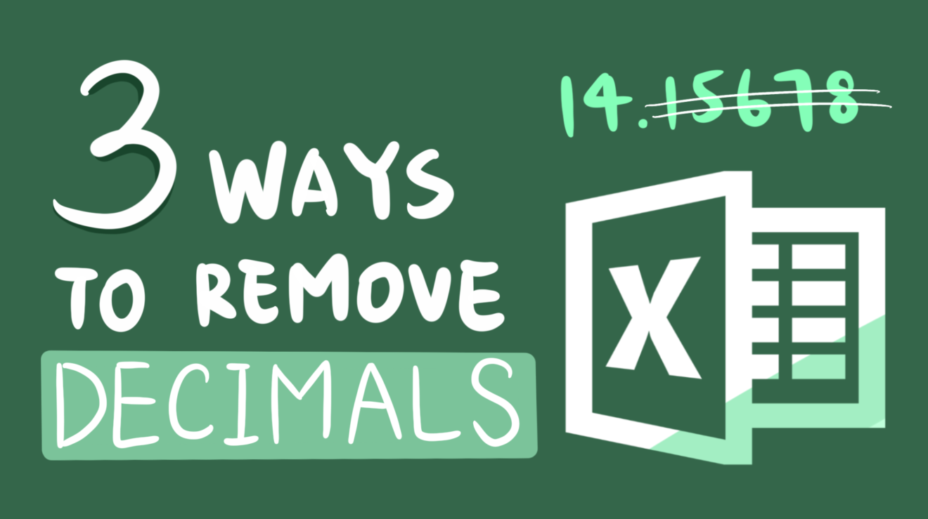 How To Remove Digits After Decimal In Excel Dollar Excel 2267